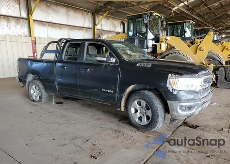 2022 Ram 1500 Big Horn/Lone Star из США, поврежденный, VIN 1C6RRFBG3NN293341